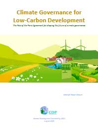 Climate Governance For Low Carbon Development